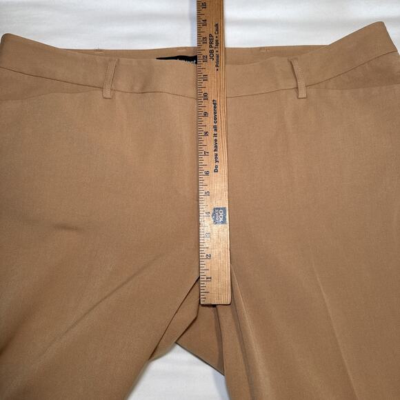 Lane Bryant Stretch Wide Leg Trousers High Rise Tan Pants Womens Plus Sz 20 EUC - Picture 6 of 11